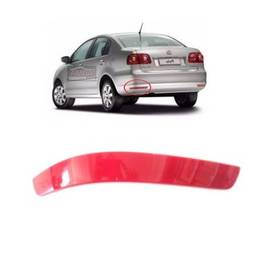 Lente Parachoque Traseiro Esquerdo Polo Sedan 2012 a 1014