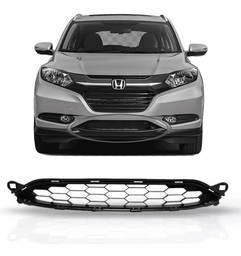 Grade Central Inferior Parachoque HR-V 2016 2017 a 2018