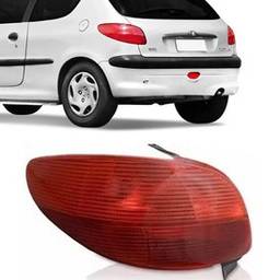 Lanterna Traseira Esquerda Peugeot 206 1999 a 2004