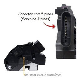 FECHADURA PORTA D.D NEW FIESTA KA ECOSPORT FUSION 13/ 5PINOS