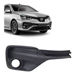 GRADE MOLDURA MILHA DIREITO ETIOS 2017 A 2021