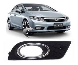 Grade Moldura Milha Direito Civic 2012 a 2016