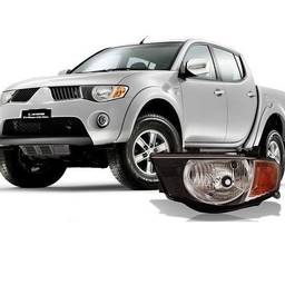 Farol Esquerdo L200 Triton 2008 a 2017 Pisca Ambar