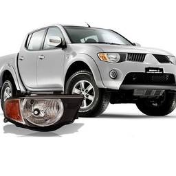 Farol Direito L200 Triton 2008 a 2017 Pisca Ambar