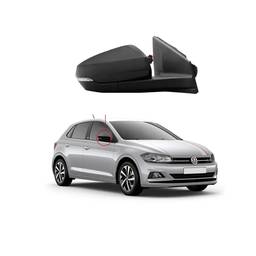 Retrovisor Direito Polo Virtus 2018/ C/ Pisca Manual
