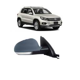Retrovisor Direito Tiguan 2010 2011 2012 a 2017 Elet Pisca