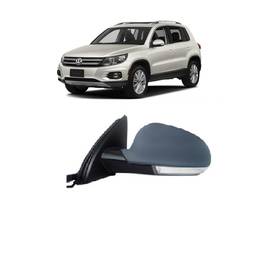 Retrovisor Esquerdo Tiguan 2010 a 2017 Quebrado