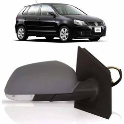 Retrovisor Direito Polo 2007 a 2011 Elé C/ Pisca