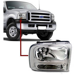 FAROL DIREITO F-250 2005 A 2011