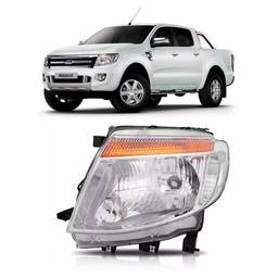 Farol Esquerdo Ranger 2013 2014 a 2016