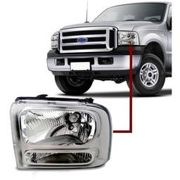 FAROL ESQUERDO F-250 2005 A 2011