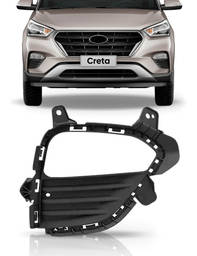 Grade Moldura Milha Direito Creta 2017 2018 a 2019