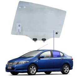 VIDRO PORTA TRASEIRA ESQUERDA CITY 2010 A 2014