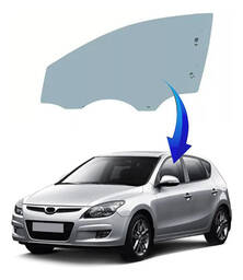 VIDRO PORTA DIANTEIRA ESQUERDA HYUNDAI I30 2010 A 2012