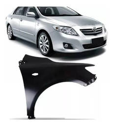 PARALAMA DIREITO COM FURO COROLLA 2009 A 2014 NOVO PRETO 