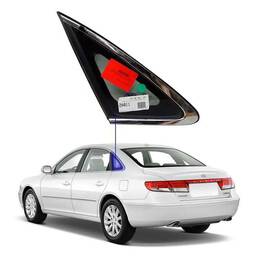 Vidro Lateral Traseiro Esquerdo Azera 2007 2008 a 2010 2011