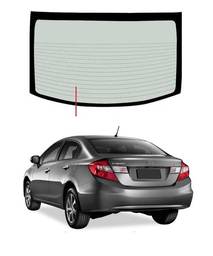 VIDRO VIGIA CIVIC 2012 A 2016