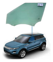 Vidro Porta Dianteira Esquerda Evoque 2011 a 2019