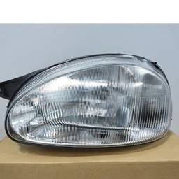 Farol Esquerdo Corsa 1995 a 2010 Lente Raiada