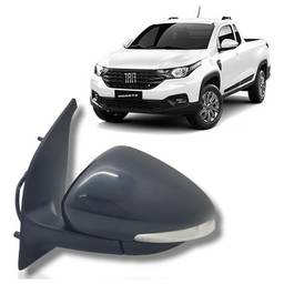 RETROVISOR ESQUERDO STRADA 2021 C/ PISCA ELÉTRICO