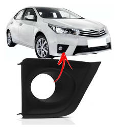 Grade Moldura Milha Direito Corolla 2015 2016 a 2017
