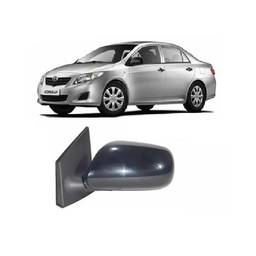 Retrovisor Esquerdo Corolla 2009 a 2014 S/ Pisca