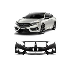 Parachoque Dianteiro Civic 2017 a 2019 Original Cinza 