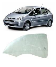 VIDRO PORTA DIANTEIRA ESQUERDA XSARA PICASSO 2001 A 2011
