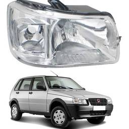 Farol Direito Uno Fiorino 2004 a 2013