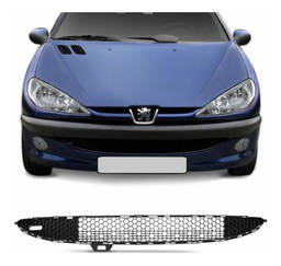 Grade Central Inferior Parachoque Peugeot 206 2004 a 2010