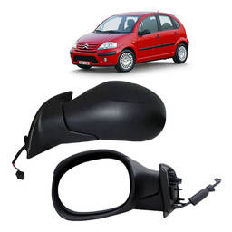 Retrovisor Esquerdo C3 2003 a 2012 Elétrico