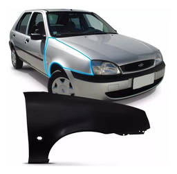 PARALAMA DIREITO FIESTA 2000 A 2002, COURIER 2000 A 2013