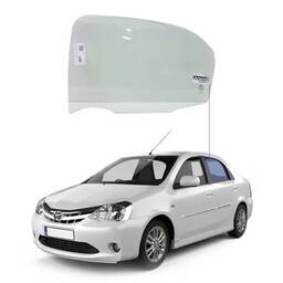 VIDRO PORTA TRASEIRA ESQUERDA ETIOS SEDAN 2013 A 2021