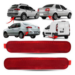 LENTE REFLETOR PARACHO TR D SIENA G3 PALIO WEEK FIORINO 14/
