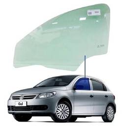 VIDRO PORTA DIANTEIRA ESQUERDA GOL VOYAGE G5 G6 G7 G8