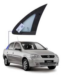 Vidro Lateral Traseiro Direito Corsa Sedan 2003 a 2012