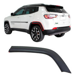 Moldura Paralama Traseiro Esquerdo Jeep Compass 2017 a 2025