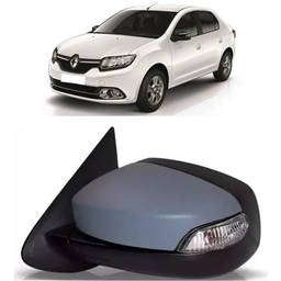 Retrovisor Esquerdo Sandero 15/ Logan 14/ C/ Pisca Quebrado