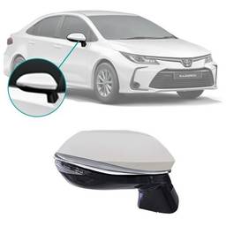 Retrovisor Direito Corolla 2020 2021 2022 23/ Sem Capas