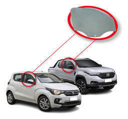 Vidro Porta Dianteira Direita Mobi 2017/ Strada 2020/