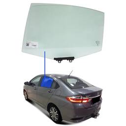 Vidro Porta Traseira Esquerda City 2015 a 2021