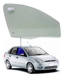 VIDRO PORTA DIANTEIRA DIREITA FIESTA 2003 A 2014