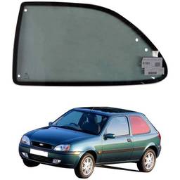 Vidro Lateral Traseiro Esquerdo Fiesta 1997 a 2002 2P