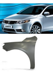 PARALAMA ESQUERDO CERATO 2010 A 2013 NOVO PRETO