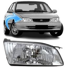 Farol Direito Corolla 1996 a 2002