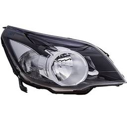 Farol Direito Agile 10/13 Montana 2011 a 2021 Mascara Negra