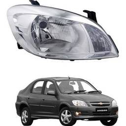 Farol Direito Celta 2007 a 2015 Prisma até 2012 ORG/USADO