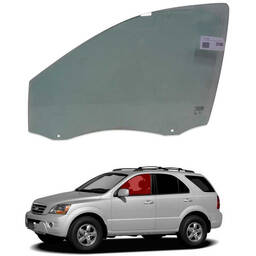 Vidro Porta Dianteira Esquerda Sorento 2004 2005 a 2009