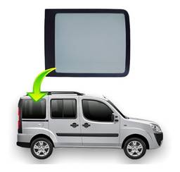 Vidro Lateral Traseiro Direito Doblo 2002 a 2021