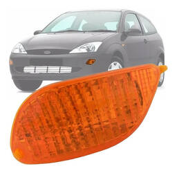 Pisca Parachoque Dianteiro Esquerdo Focus 1998 a 2003 Âmbarr